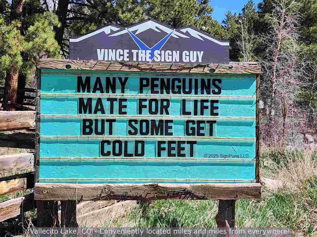 Sign that says 
