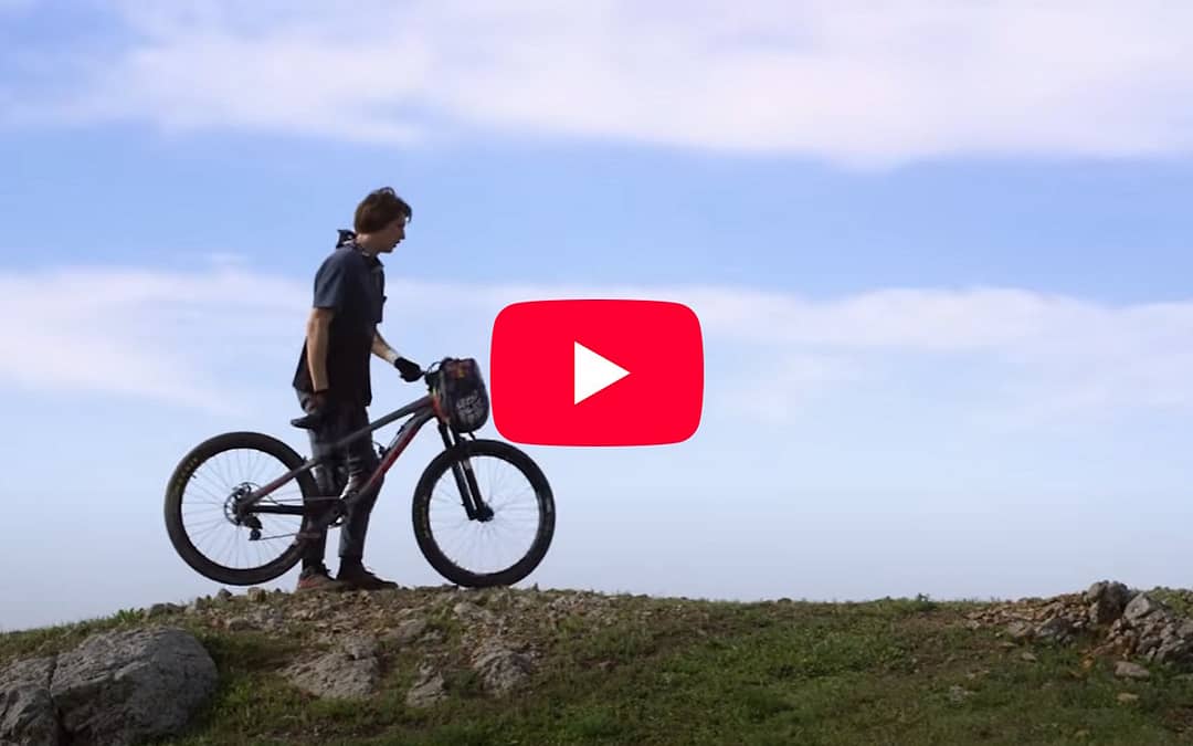 Spectacular Mountain Biking Continuous Shot
